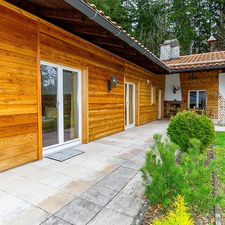 Luxus Ferienhaus Salzburg Chalet Mit Pool, Sauna, Whirlpool, Kamin Großgmain Kültér fotó