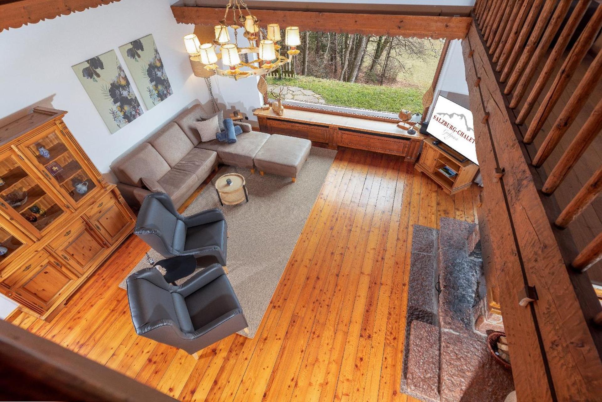 Luxus Ferienhaus Salzburg Chalet Mit Pool, Sauna, Whirlpool, Kamin Großgmain Kültér fotó